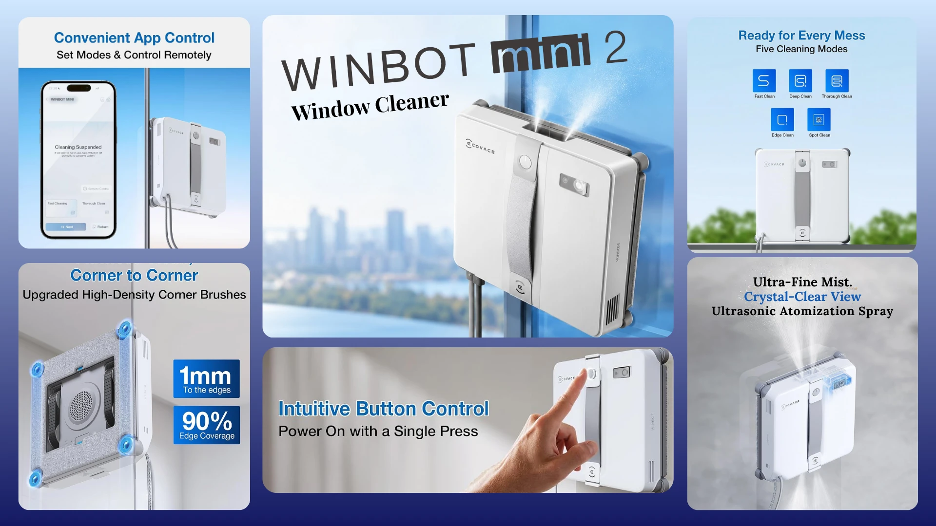 ECOVACS WINBOT Showcase - New Launch